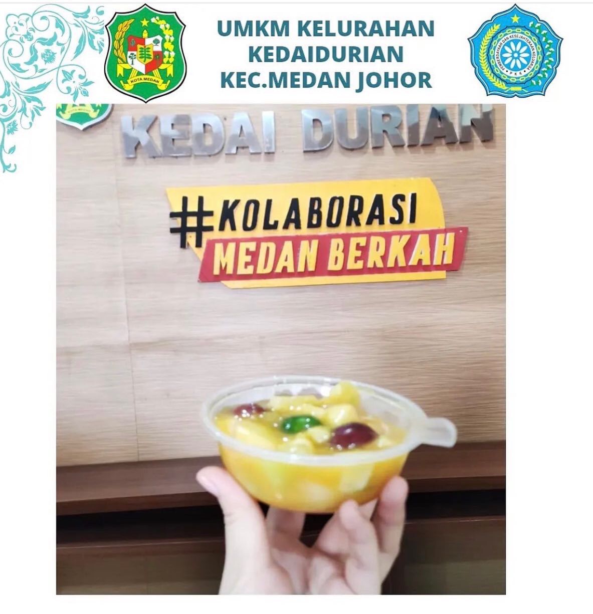 Kalau Kota Aceh punya Rujak Serut, @kelurahankedaidurian punya “Rujak Kuah Kweni”